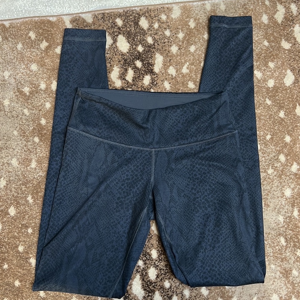 Lululemon Snake Print Leggings